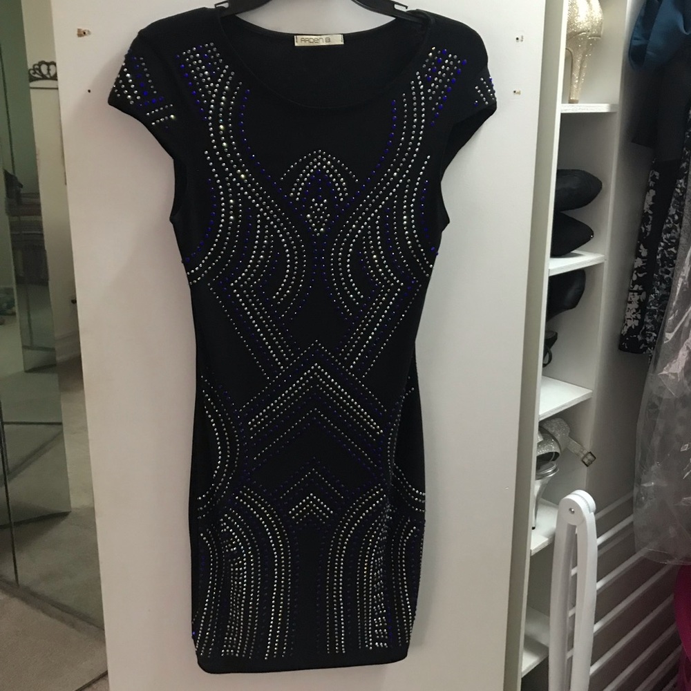 Embellished cocktail dress